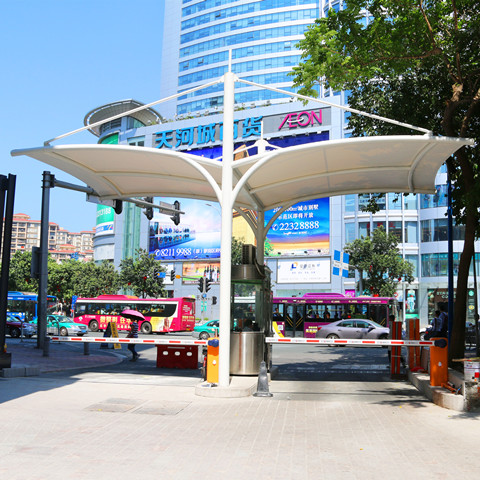 GT007 booth membrane structure canopy