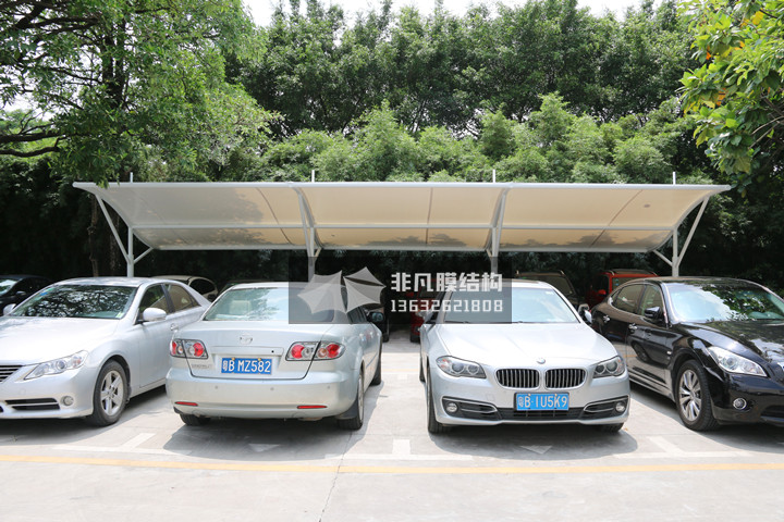 TC036 membrane structure parking shed
