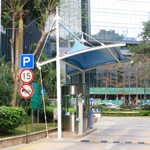 GT010 booth membrane structure canopy