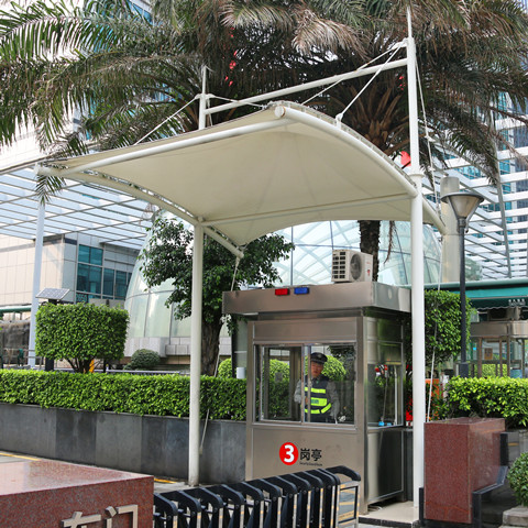 GT011 booth membrane structure canopy