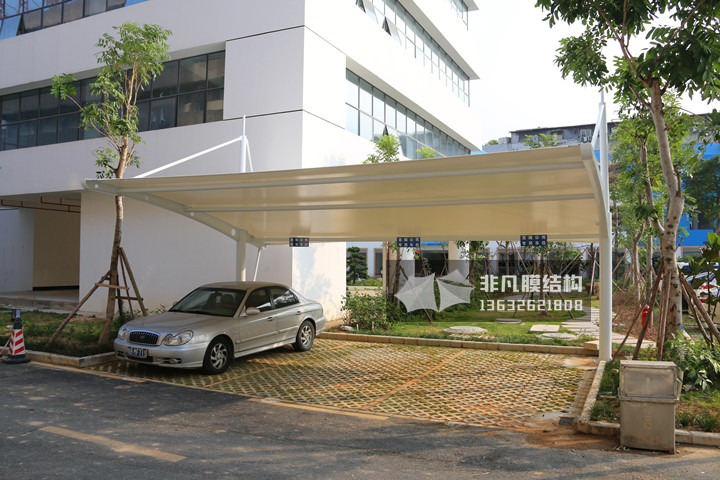 TC041 membrane structure parking shed