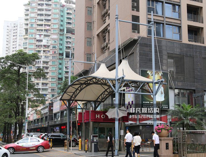 GT013 booth membrane structure canopy